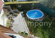 Haus in Schrebergartensiedlung, ständig Bewohnbar, Balkon, Terrasse, Pool, Gartenhütte und mehr.