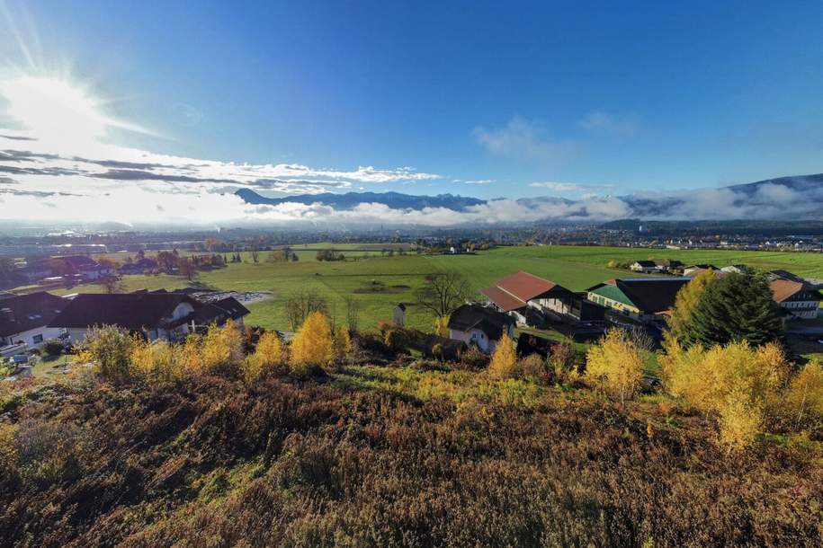 Sonniges Grundstück mit Berg- und Weitblick in Villach / Vassach, Grund und Boden-kauf, 517.205,€, 8042 Graz(Stadt)
