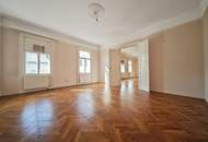 Stilaltbauwohnung mit 45m² Wohnsalon | Nähe Naschmarkt und 1. Bezirk | unbefristet | sehr hell im 4. Liftstock