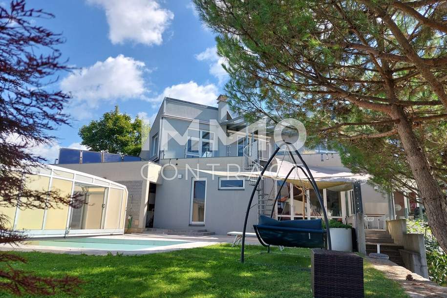 LASSNITZHÖHE NAHE GRAZ: EINZIGARTIGE LUXUSVILLA MIT ALLEN EXTRAS, Haus-miete, 3.000,00,€, 8301 Graz-Umgebung