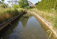 Außergewöhnliches Einfamilienhaus mit zwei Wohneinheiten, großem Garten und Gästehaus in Leobendorf