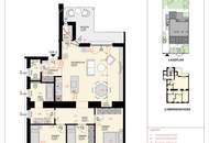 MODERNE 4-ZIMMER-NEUBAUWOHNUNG MIT WEST-BALKON IM ERSTBEZUG