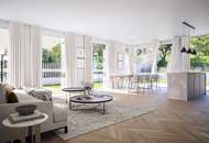 ANLEGER AUFGEPASST: EXKLUSIVE GARTENWOHNUNG IN HIETZING MIT SALZWASSER-POOL UND SAUNA