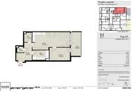 *** ab 1.1.26: Ruhige 2 Zimmer Neubau Wohnung mit Loggia in zentraler Lage ***