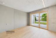Moderne 3-Zimmer-Erstbezugswohnung mit privatem Garten, großen Fensterfronten und viel Tageslicht