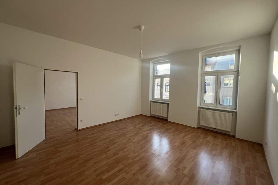 Helle Altbauwohnung - 2 große, getrennt begehbare Zimmer, 3. Stock ohne Lift, Wohnung-miete, 850,00,€, 1150 Wien 15., Rudolfsheim-Fünfhaus