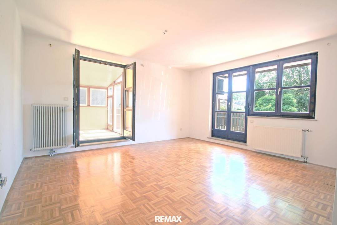 Geräumige 4-Zi. Wohnung mit Balkon, Terrasse und beheiztem Wintergarten | Szbg-Liefering