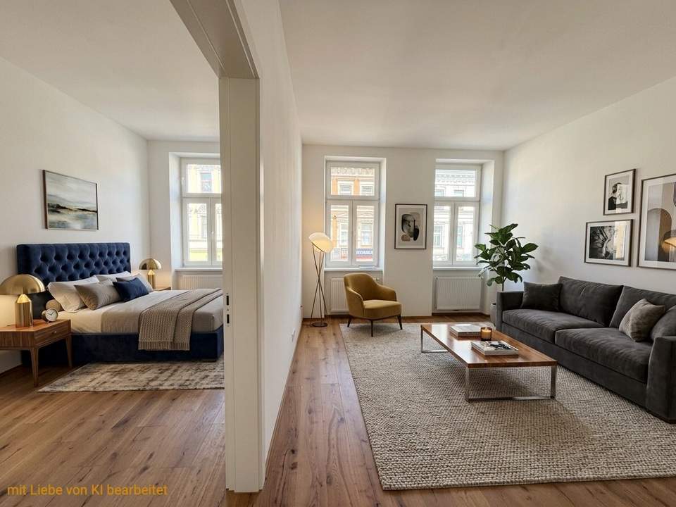 Stilvoller Altbau-Charme trifft auf moderne Ausstattung! 3-Zimmer Erstbezugs-Wohnung in guter Lage zu fairem Preis