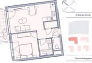 IU | Schöne 2-Zimmer-Wohnung mit Balkon in Hofruhelage