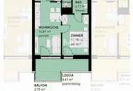 Wohngefühl Simmering- Schöne Loggiawohnung im Erstbezug. Provisionsfrei!