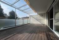 Traumhafte, lichtdurchflutete 3-Zimmer-Wohnung mit gigantischer Terrasse und Blick ins Grüne!