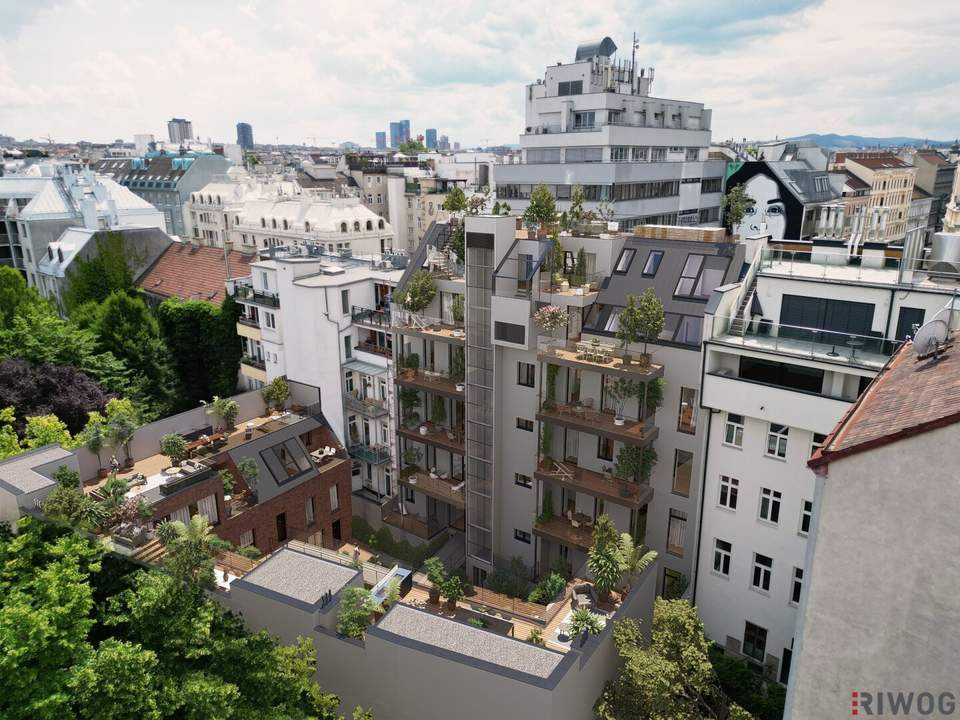 GROHGASSE 10 | großzügig geplante 4-Zimmer Altbauwohnung mit Innenhofbalkon | Fernwärme plus Fußbodenkühlung