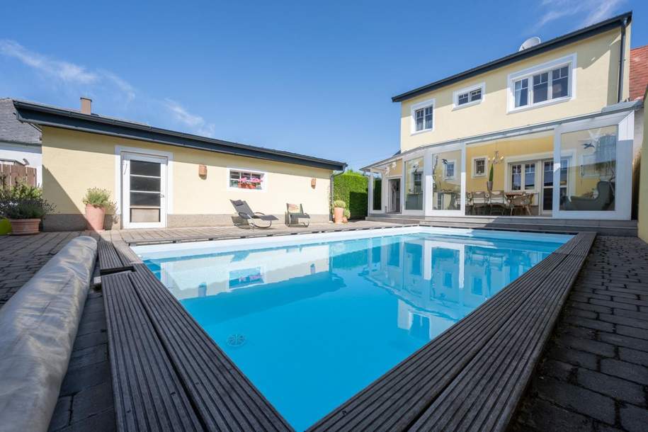 Haus, Pool, Garten - was will man mehr !, Haus-kauf, 579.000,€, 2231 Gänserndorf