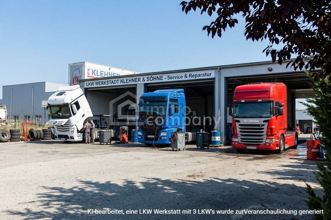 Bauland Industriegebiet direkt an der Autobahn