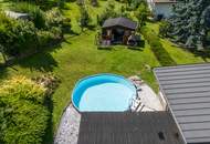 Vielseitiges Wohnhaus mit Garten, Pool & Ausblick – Ruhelage in Eichgraben