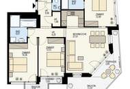GOLDENER PHÖNIX | PERFEKTER GRUNDRISS: 4 ZIMMERWOHNUNG MIT GROSSZÜGIGER TERRASSEN