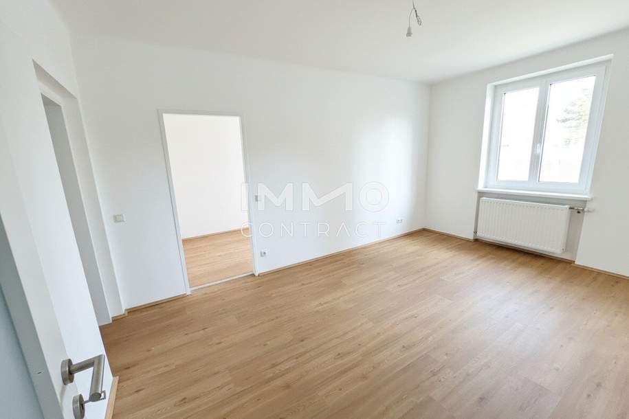 Charmante 3-Zimmer-EG-Wohnung in Steyr - Ennsleite 55m², Wohnung-miete, 692,96,€, 4400 Steyr(Stadt)