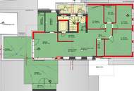 Exklusive 4 Zimmerwohnung mit großen Terrasse - Top 19