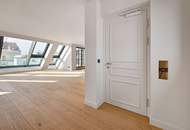 LUXUS-PENTHOUSE DIREKT AM NASCHMARKT! Grandiose Dachterrasse mit traumhaften Wienblick