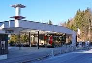 Moderne Geschäftsfläche an hochfrequentierter Autobahnraststätte