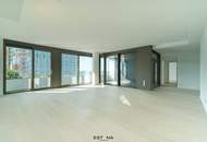 Terrassenwohnung in den Danube Flats mit atemberaubendem Ausblick