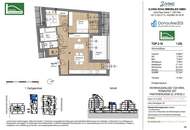 Moderne 2-Zimmer-Wohnung mit Terrasse auf Eigengrund – Erstbezug, Fußbodenheizung. - WOHNTRAUM
