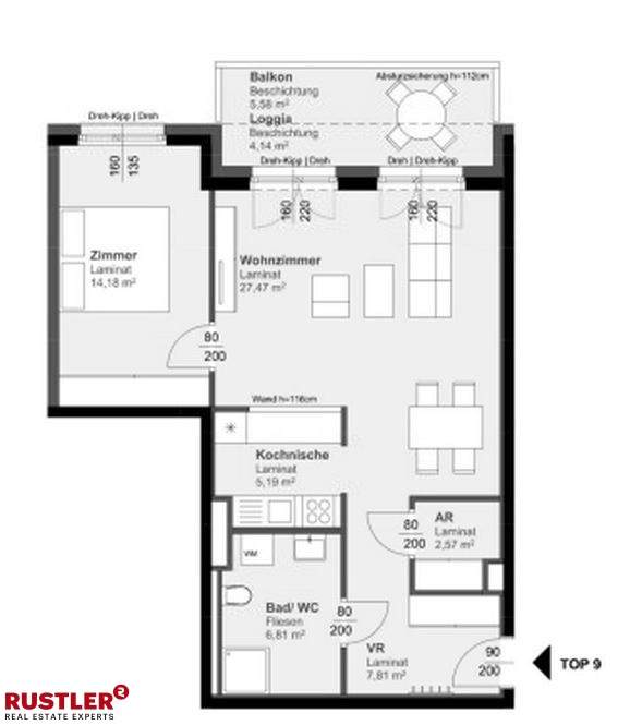 Bis zu 3 Monate MIETFREI! - Sonniger Balkon I Moderne 2-Zimmerwohnung