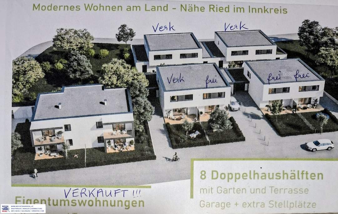 Sehr nettes Reihenhaus in ruhiger erholsamen Lage nähe Ried im Innkreis