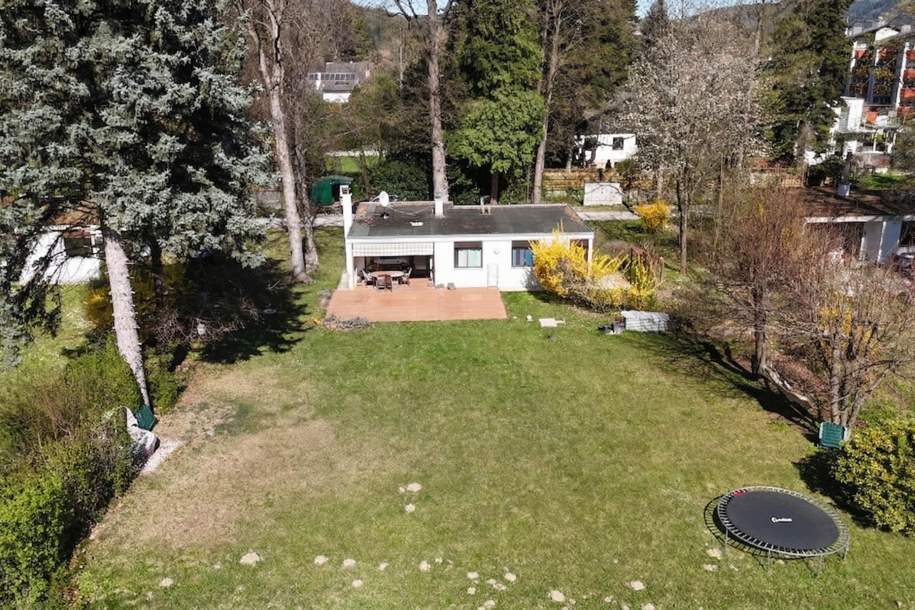 Wohnen im privaten Naturparadies: Modernisierter Bungalow im Schlosspark Seebenstein, Haus-kauf, 268.000,€, 2824 Neunkirchen