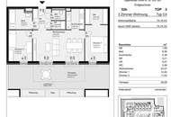 unbefristete 3-Zimmer-Wohnung mit Schrankraum und 45 m² Terrasse