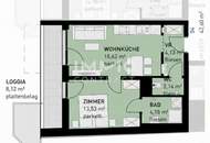 Wohngefühl Simmering. Aparte Loggiawohnung im Erstbezug. PROVISIONSFREI