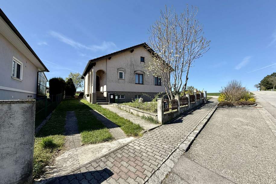 Einfamilienhaus mit großem Garten und Ausbaupotenzial, in ruhiger Lage!, Haus-kauf, 199.999,€, 2133 Mistelbach