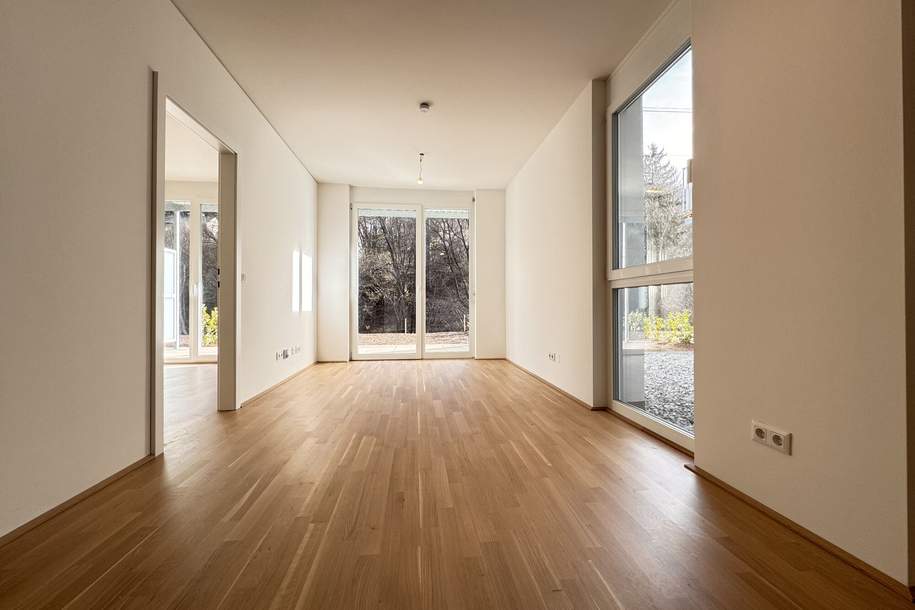 Leben im Naturidyll - Stadt.Land.Thal - 2-Zimmer - Gartenwohnung- ERSTBEZUG, Wohnung-kauf, 211.196,€, 8051 Graz(Stadt)