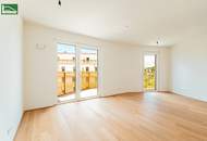 Endlich Platz - geräumige 2.Zimmer-Wohnung mit traumhafter Grünblick-Terrasse im provisionsfreien Erstbezug