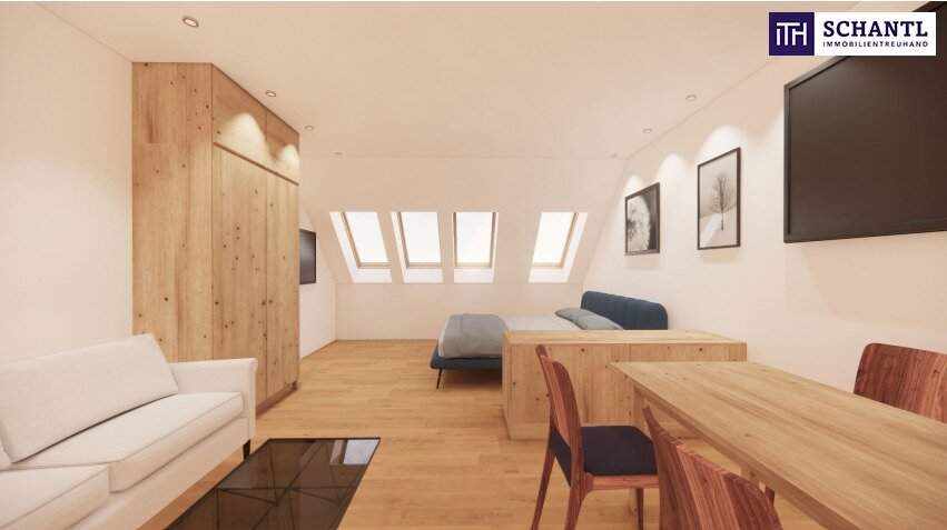 Kompakt. Modern. Wertbeständig - Schlüsselfertige Dachgeschosswohnung - unweit des Wiener Hauptbahnhofs