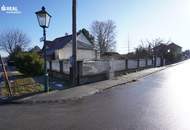 traumhaftes Baugrundstück für ein Doppelhaus oder Einfamilienhaus mit Blick auf die Burg Kreuzenstein!