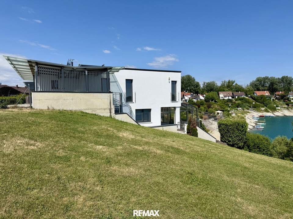 Wohnen am Wasser - ca. 189 m² Wohnfläche & direkter Seezugang auf Pachtgrund!
