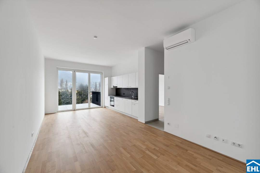 2 Zimmerwohnungshit mit Balkon am Südspitz!