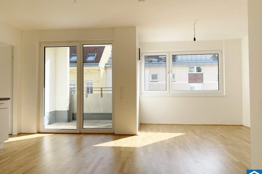 Schöne 2 Zimmerwohnung mit Loggia Nahe dem Floridsdorfer Wasserpark, Wohnung-miete, 956,15,€, 1210 Wien 21., Floridsdorf