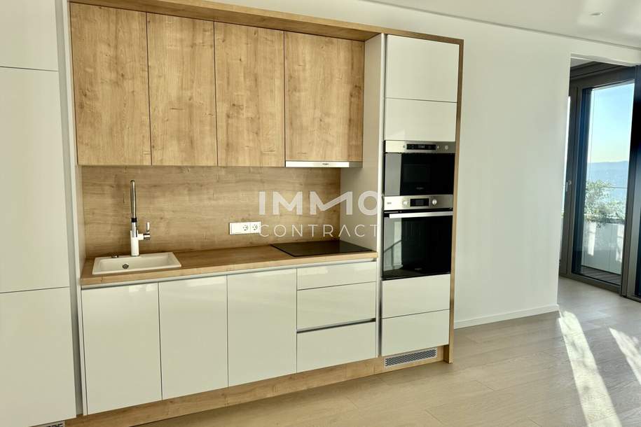 44. Etage: Wellness, Gym, Pool und den schönsten Ausblick mit Sonnenuntergang auf Kahlenberg, Wohnung-miete, 1.353,99,€, 1220 Wien 22., Donaustadt