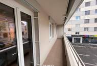 Zur Miete: Gepflegte 2-Zimmer-Wohnung mit Loggia in der Innenstadt