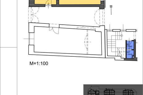 Geschäftslokal in zentraler Hauptstraßenlage, Gewerbeobjekt-miete, 508,87,€, 2000 Korneuburg