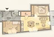 GRAZ - Geidorf: NEU Drei Zimmerwohnung mit 60m2 in klassischer, schöner Lage - Schöne Neubauwohnung - Honorarfrei - 2 Schlafzimmer, Terrasse, TG extra - IHR Eigentum statt Miete zahlen !