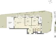 KREMSER WOHNDOMIZIL 3Zi- 63qm- Gartenwohnung, 2Terrassen, Lift, Tiefgarage, in beliebter Grünruhelage