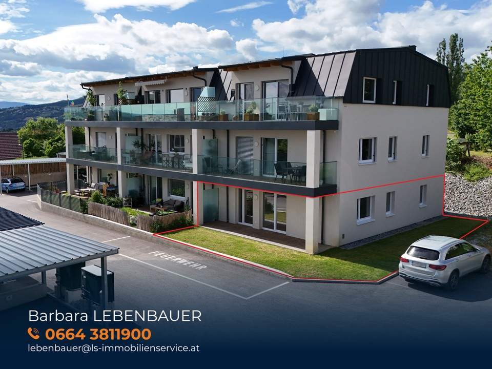 Erstbezug: Wohnung im Erdgeschoss mit Garten in St. Johann i.d. Haide zu verkaufen!