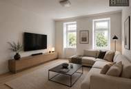 Urban wohnen, überraschend ruhig leben – stilvoll sanierter Altbau mit Lift, Freiflächen und moderner Energietechnik
