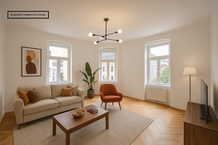 ++NEU++ 3-Zimmer Altbau-ERSTBEZUG (generalsaniert)! idealer Grundriss!, Wohnung-kauf, 348.900,€, 1160 Wien 16., Ottakring