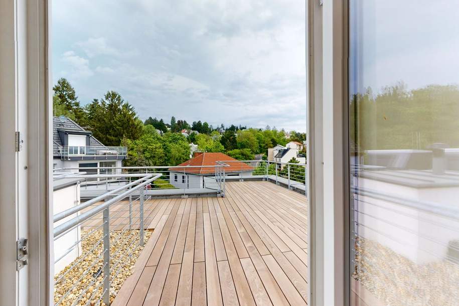 Dachterrassentraum im Grünen mit Blick über Wien| 4 Zimmer mit großzügigen Außenflächen, Wohnung-kauf, 1.294.000,€, 1170 Wien 17., Hernals
