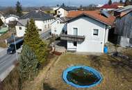 Einfamilienhaus mit großem Garten