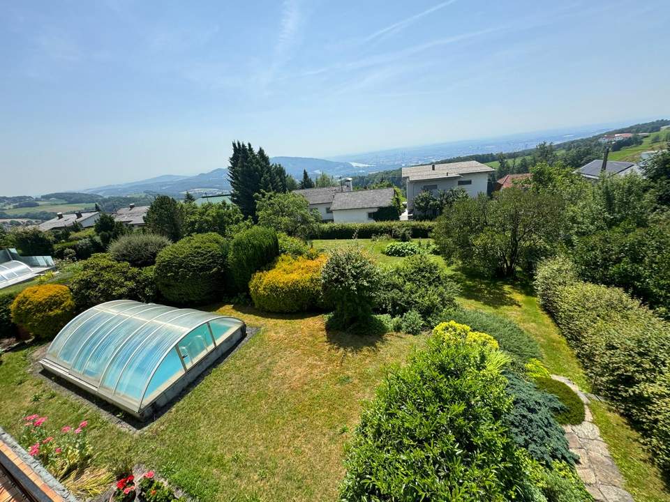 Ruhedomizil Nähe Universität mit wunderbarem Linzblick!